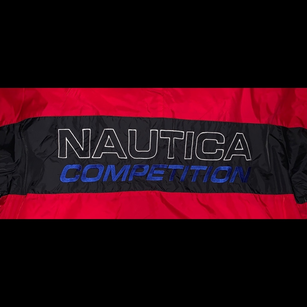 Nautica competition windbreaker vintage 90s - Picture 5 of 6